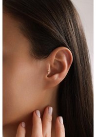 Resim Altın Desenli Piercing 44175008 