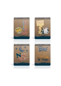 Resim Gıpta Bloknot Craft Spiralli Sert Kapak Çizgili 100 Yp A4 1783 