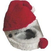 Resim Jiekai K114 Kedi ve Köpek Kaskı Mod5 Noel Baba 