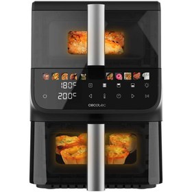 Resim CECOTEC Cecofry DuoLevel 10000 DuoSize Window Çift Hazneli Airfryer Fritöz 