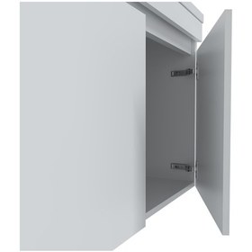 Resim Teta Home Tokyo 100 Cm Mdf Banyo Dolabı Seti + Boy Dolabı Beyaz 