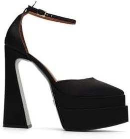 Resim Jabotter Lizzy Saten 16 Cm Platform Topuklu Ayakkabı 