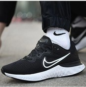 Resim Nike Renew Run 2 Erkek Koşu Ayakkabısı Siyah 