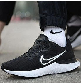 Resim Nike Renew Run 2 Erkek Koşu Ayakkabısı Siyah 