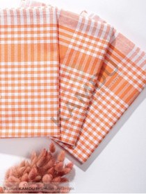 Resim 6 Adet Pöti Kareli Kurulama Bezi, 50x70 Cm Karışık Renk, Beslenme Örtüsü Çok Renkli 