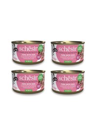 Resim Schesir Ton Ve Jambonlu Tam Ve Dengeli Jöleli Kedi Konservesi 85 Gr. X 4 Adet 