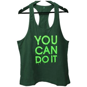 Resim Top Glory Youcan Fitness Gym Tank Top Sporcu Atleti (532147630) Yeşil 