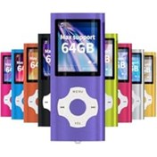 Resim Hepta Collection Mymahdi MP3/MP4 çalar, lila 1,8 inç LCD ekran ve hafıza kartı yuvası, maks. 128 GB desteği 