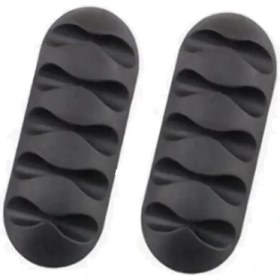 Resim Marsilyan Kablo Kanalı 5 Kanallı Tutucu - 3 Adet 