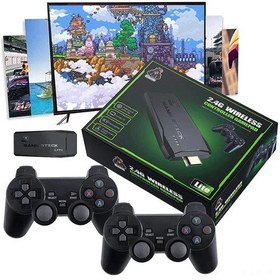 Resim Lemestar Retro Oyun Konsolu: 3500 Klasik Oyun, 4k Tv Uyumlu, 2 Kablosuz Kontrolcü, 32gb Hafıza Kartı, Hdmı Bağlantılı 