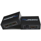 Resim 4K 2 Port Hdmi 2160P Ultra Hd Metal Kasa Splitter Çoklayıcı 4K102 