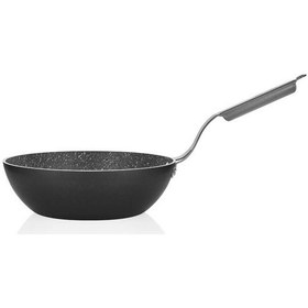 Resim Altınbaşak Regal Granit Wok Tava 28cm A113wk28 Gri - Siyah 