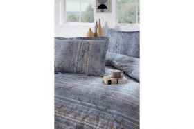 Resim MCM Group Özdilek Denim Çift Kişilik Nevresim Takımı Colorado Mavi 