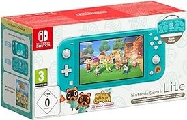 Resim Nintendo Switch Lite - Animal Crossing: New Horizons (Timmy & Tommy Aloha Edition) 