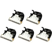 Resim 5x Profesyonel Pet Makas Elektrikli Saç Kesme Giyotin Kesme Makinesi Seramik Titanyum Bıçak RFCD-9100 9600 (Yurt Dışından) 