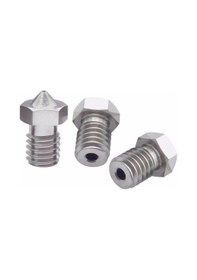 Resim Koodmax 3d Yazıcı E3d V5-v6 Mk8 Extruder 1.75mm / 0.4mm Paslanmaz Çelik Nozzle M6 