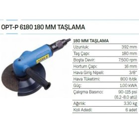 Resim Osaka Opt-P 6180 180 Mm Taşlama 