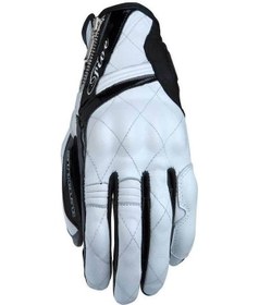 Resim Fıve Gloves Sport Cıty Motosiklet Eldiveni Beyaz - Siyah 