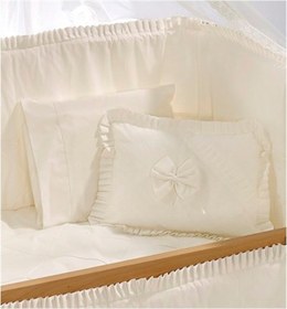 Resim Meltem Kids Bambino Ekru Pamuklu Bebek Uyku Seti 70 x 110 CM Ekru 