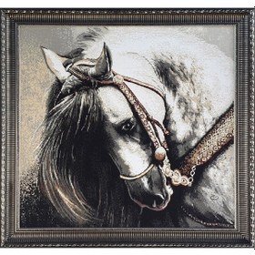 Resim Hayvan Serisi-03 Dokuma Goblen Kumaş-At-3 