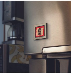 Resim Hz İsa Görseli Baskılı Mdf Magnet 7x7 211 