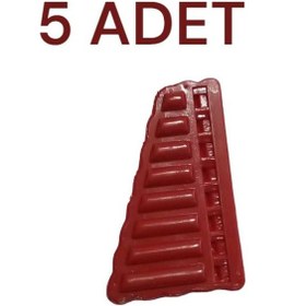 Resim Plastik Mızıka Kırmızı 5 Adet 