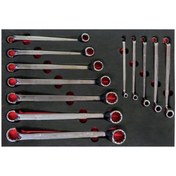 Resim Brio Anahtar Yıldız Set 12 Parça 6x7-30x32 Sünger Yataklı 