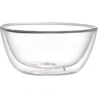 Resim Leggno Vetro Borosilikat Çift Camlı Kase 350 Ml (2 Adet) 