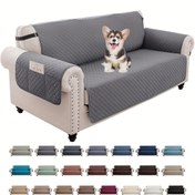 Resim 1 adet Pet-Friendly Koltuk Minderi, Aşınmaya Dayanıklı ve Toz Geçirmez Koltuk Kılıfı, Tüm Mevsimler İçin Nem Emici ve Nefes Alabilen, Oturma Odaları, Ofisler, Çalışma Binaları ve Diğer Alanlar İçin Uygun. 