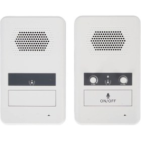 Resim OEM Powermaster DA-241 Intercom Çift Yönlü 200 Metre Menzilli Vezne Gişe Mikrofon Seti 
