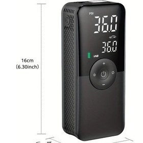 Resim Fochsia 1 Sku Taşınabilir Araba Motosiklet Ve Bisiklet Pompası Depolama Kutusu Arka Cebi 