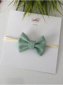 Resim My Baby's World Fiyonk Modeli Çocuk Bebek Bandanası 