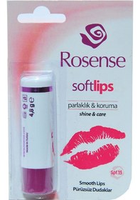 Resim Rosense Softlips Klasik Dudak Bakım Kremi 4.8 G 