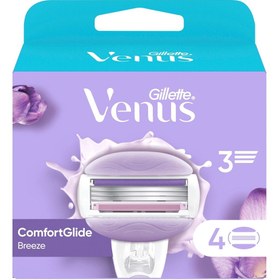 Resim Gillette Venus ComfortGlide Breeze Yedek Kadın Tıraş Bıçağı 4'lü Paket - Gratis 