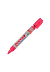 Resim Permanent Marker Kesik Uç - Kırmızı 