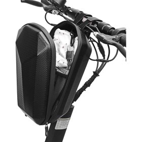 Resim CoverZone Eva Elektrikli Scooter Çantası - Xiaomi Mijia M365, Segway Es1/es2/es3, Razor E300S ile Uyumlu, Katlanır Bisiklet Için 4l Su Geçirmez Çanta, Ayarlanabilir Kayışlı, Hafif ve Dayanıklı | FHB5L 