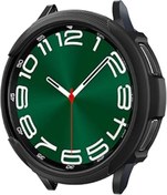 Resim Qedii Galaxy Watch 6 Classic (47Mm) Kılıf Liquid Air Matte Black - Acs06394 