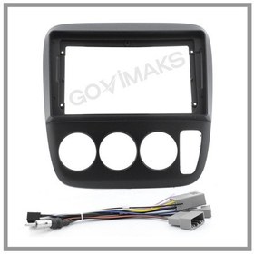 Resim Honda Crv 1997-2004 9 İnc Androıd Multimedya Çerçevesi - Soket - Canbus 