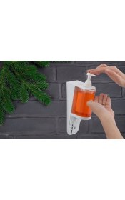 Resim Vialli S7 Sıvı Sabun Şampuan ve Dezenfektan Dispenseri 300ML 