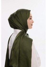Resim Mirsoy Scarf İdol Janjan Şal Haki 