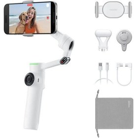 Resim Insta360 Flow 2 Pro Smartphone Gimbal Stabilizer Creator Kit (Gri) 