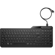 Resim HP 405 7n7c1aa Aydınlatmalı Usb Türkçe Klavye - Siyah 