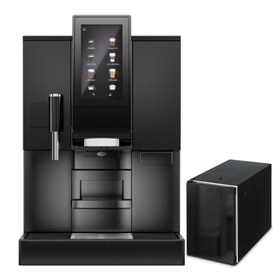 Resim WMF 1100S Şebeke Bağlantılı Süper Otomatik Kahve Makinesi + Süt Soğutucu 