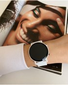 Resim ÇENÇEN Unisex Beyaz Silikon Kordon Dijital Kol Saati 
