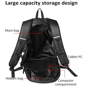 Resim Padalink Su Motosiklet Çantası - Dayanıklı, Su Geçirmez Ve Büyük Kapasiteli Siyah 