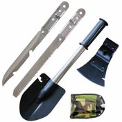 Resim Için Kürek Balta Testere Bıçak Takımı 4 Lü Set 