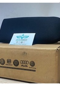 Resim Passat B5 Kol Daya Kolçak Üst Kapak 1997-2000 Siyah Kumaş 