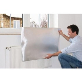 Resim Petek Kalorifer Arkası Isı Yalıtım Izolasyon Levhası Radyatör Arkalığı Plaka 