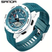 Resim Oldfriend Sanda Erkek Spor Elektronik Saati Asker Yeşili Gece Işığı Fitness Takip Hediyelik Diğer 