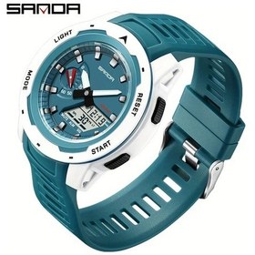 Resim Oldfriend Sanda Erkek Spor Elektronik Saati Asker Yeşili Gece Işığı Fitness Takip Hediyelik Diğer 